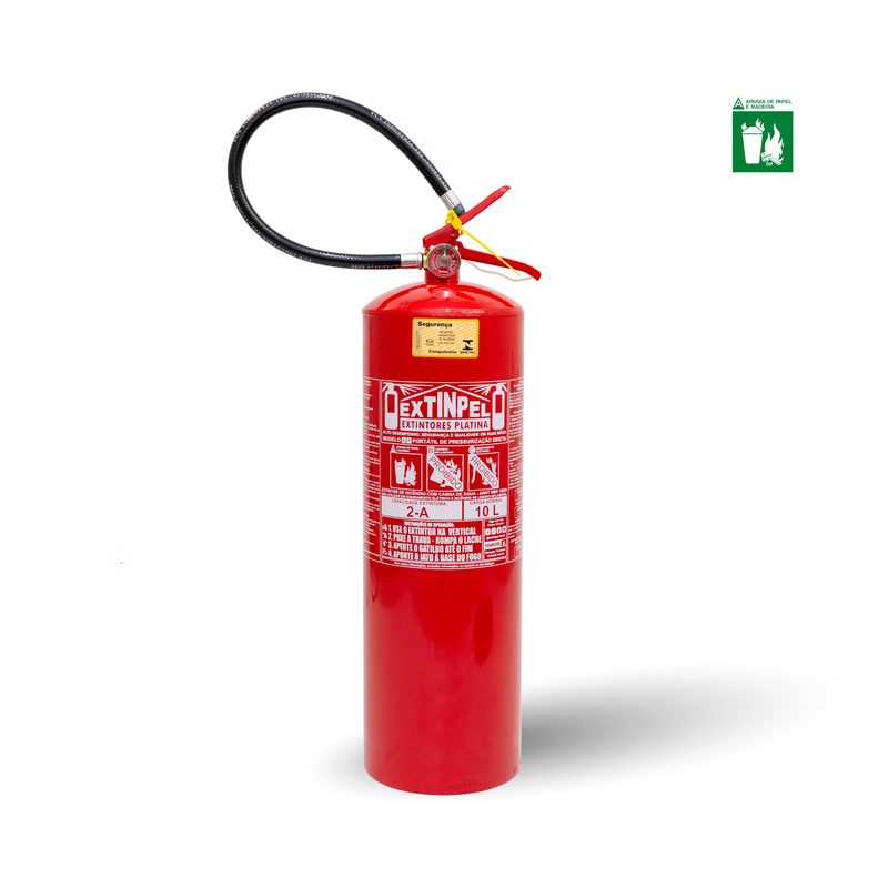 Extintor de Água Pressurizada 10 L
