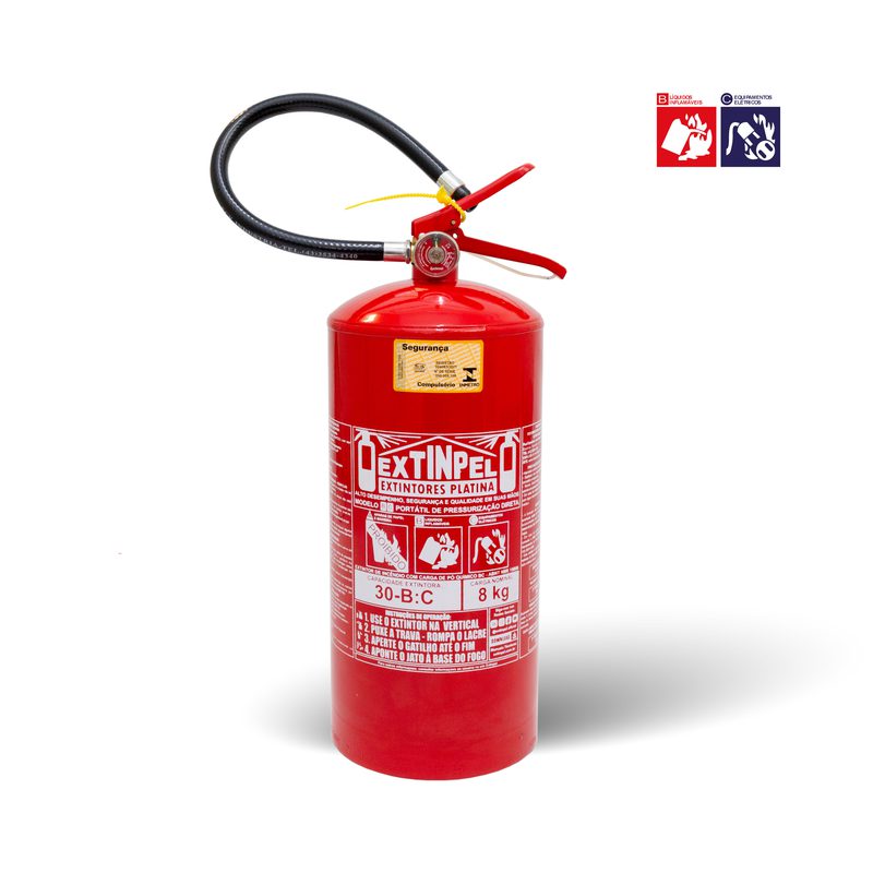 Extintor BC 8 kg