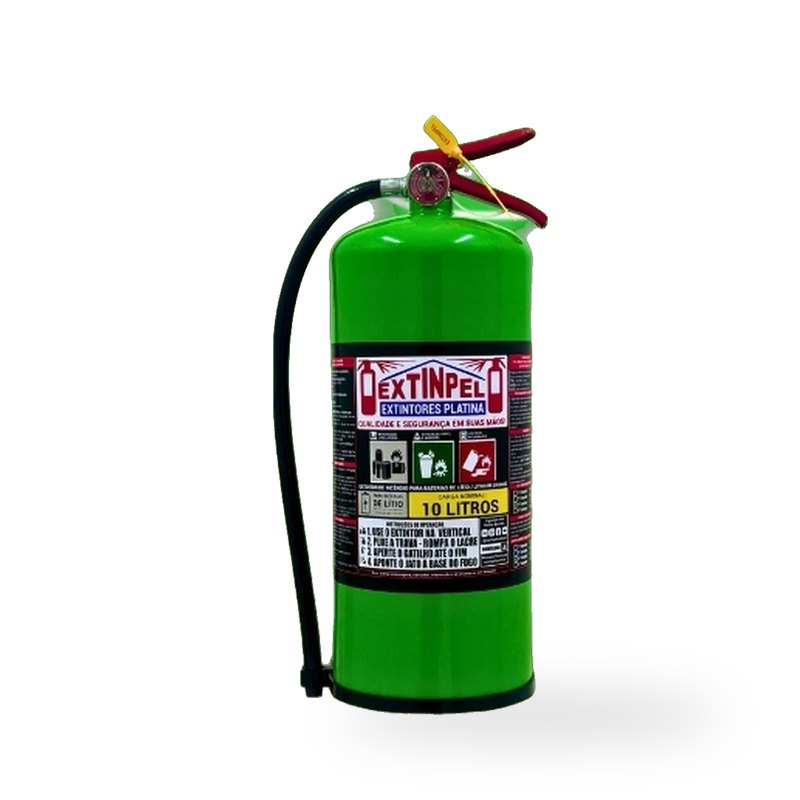 Extintor para Baterias de Lítio 10 L